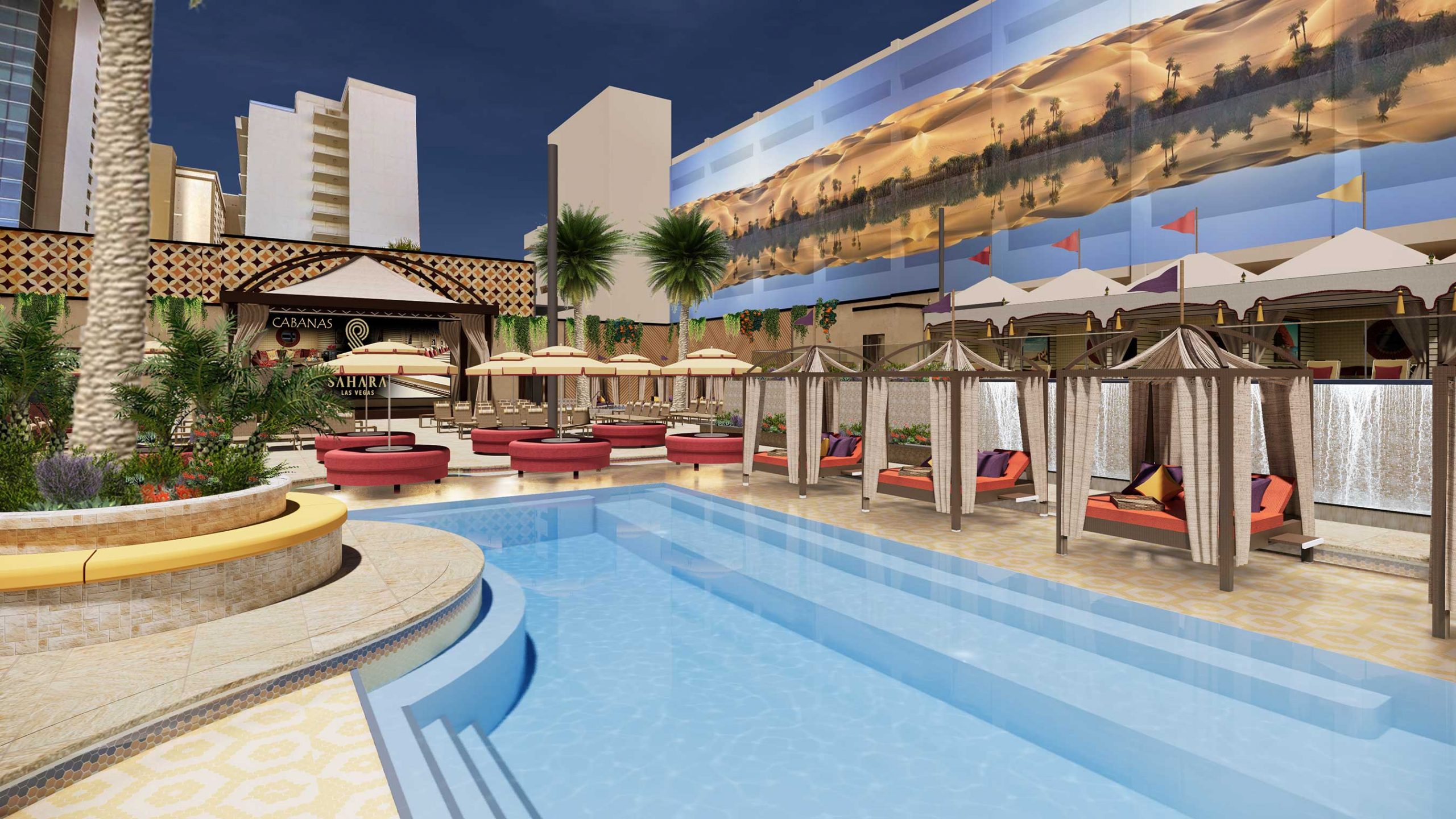 SAHARA Las Vegas; Chef Shawn McClain and new resort pool plans