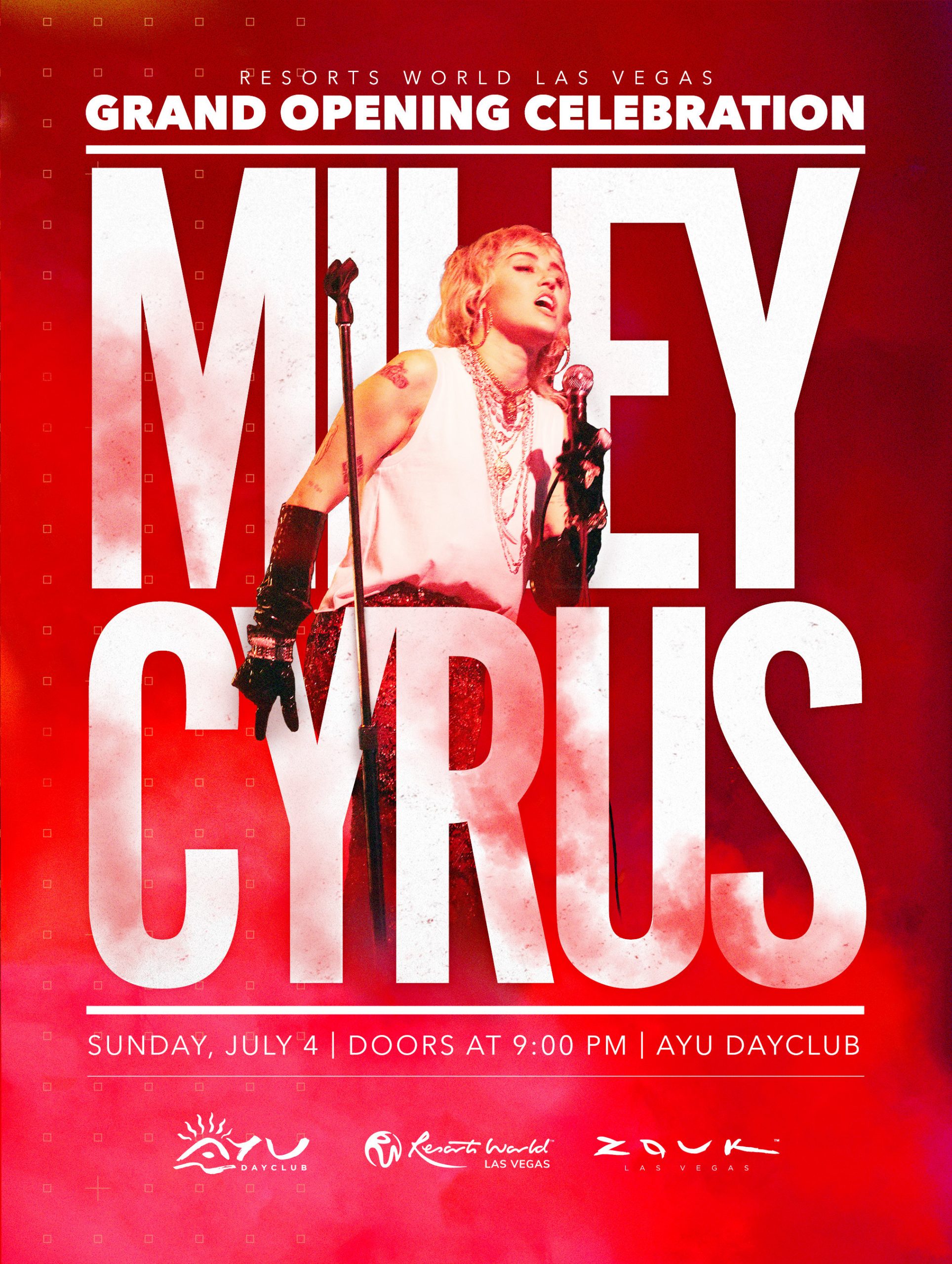 Resorts World Las Vegas Grand Opening On July 4 With Miley Cyrus