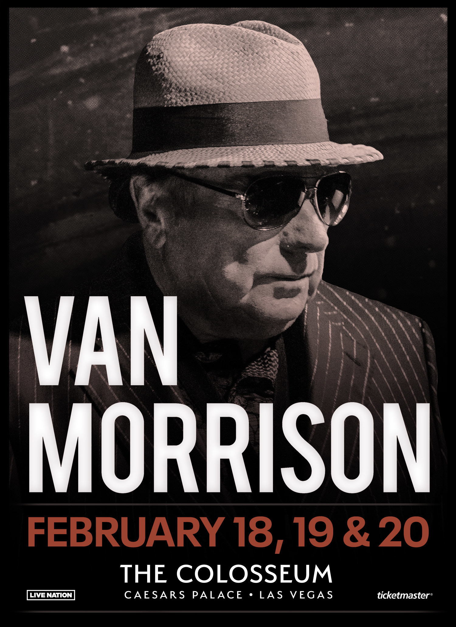 Van Morrison at The Colosseum at Caesars Palace February 2022